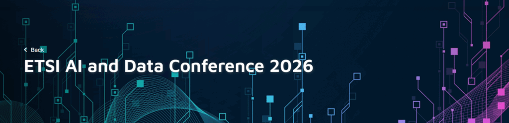 ETSI AI 和 数据 会议 2026